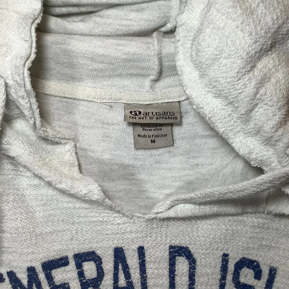 Emerald Isle 1957 North Carolina Men Pullover Hoodie - Picture 3 of 5